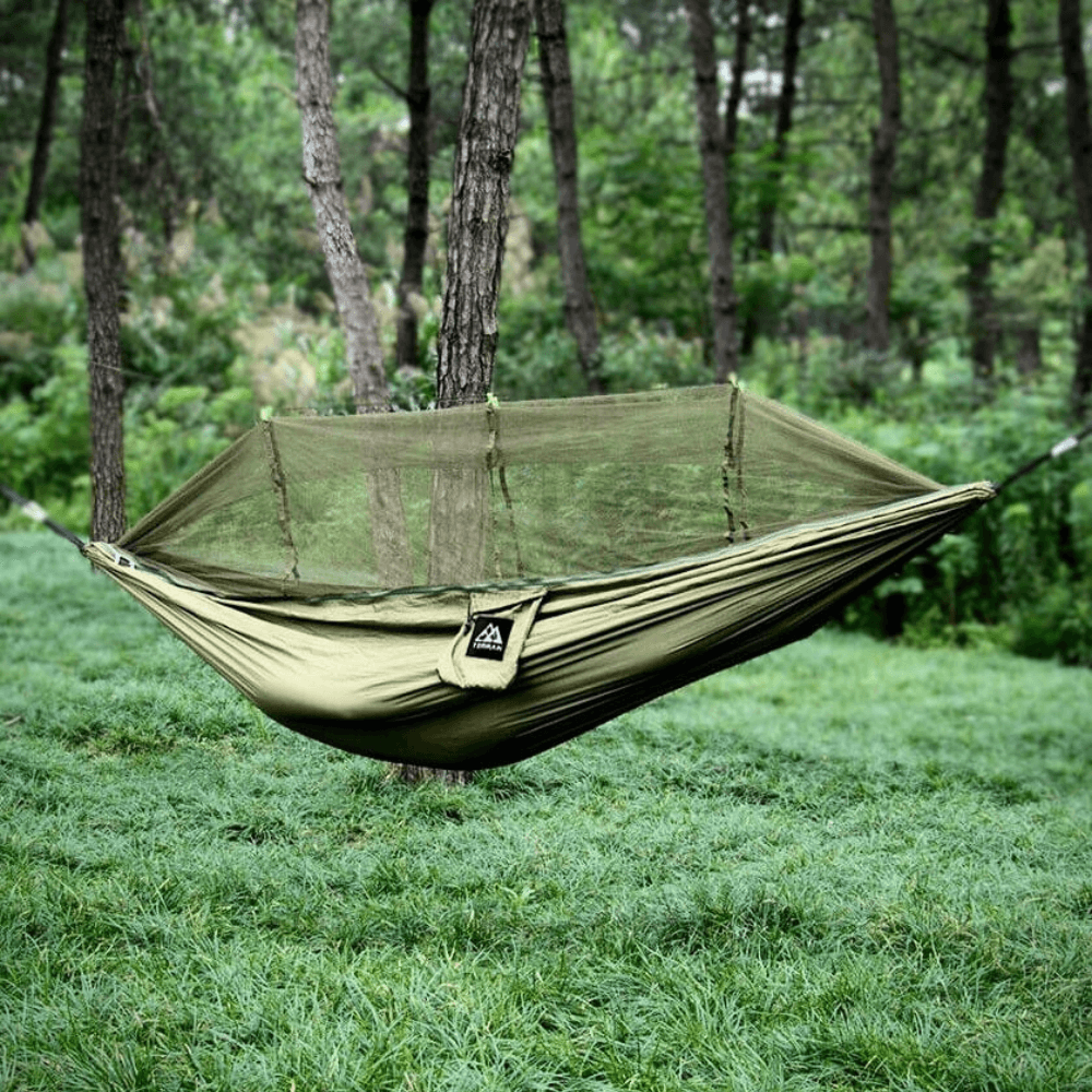 Hængekøje med Myggenet til 2 (FJERNLAGER 15-25 dages levering)